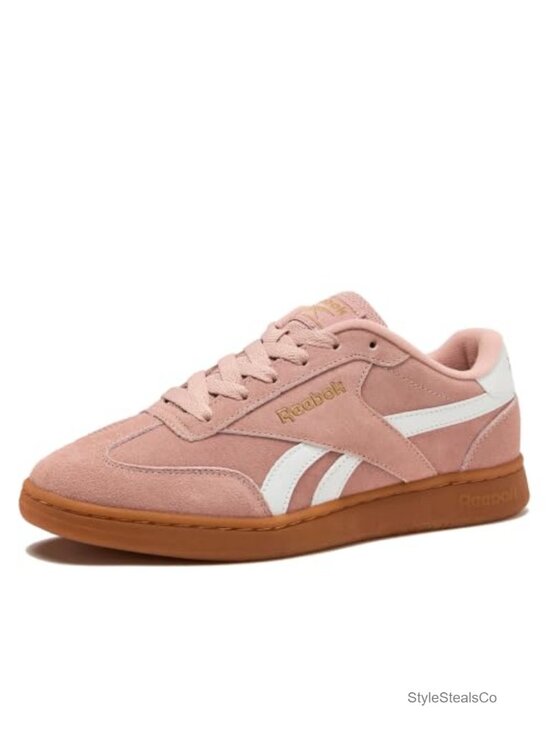 Shoes - Suede and Synthetic Leather T-Toe Low Top Lace Up Fashion Sneakers